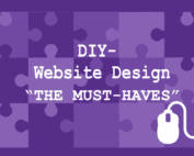 Purple puzzle pieces DIY- Website Design the must haves