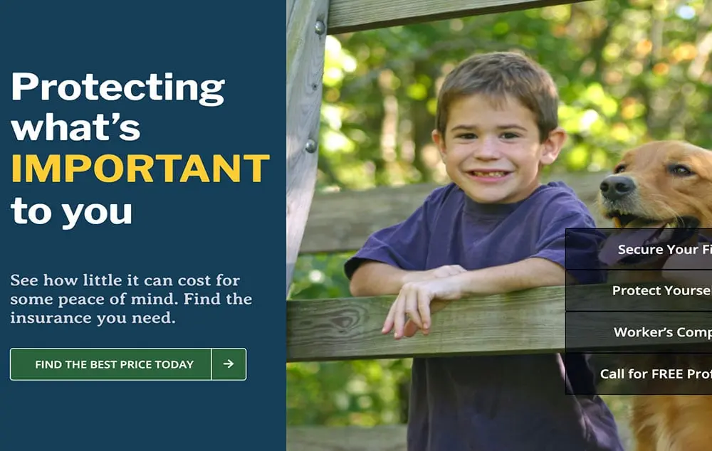 header John McNeal Agency website