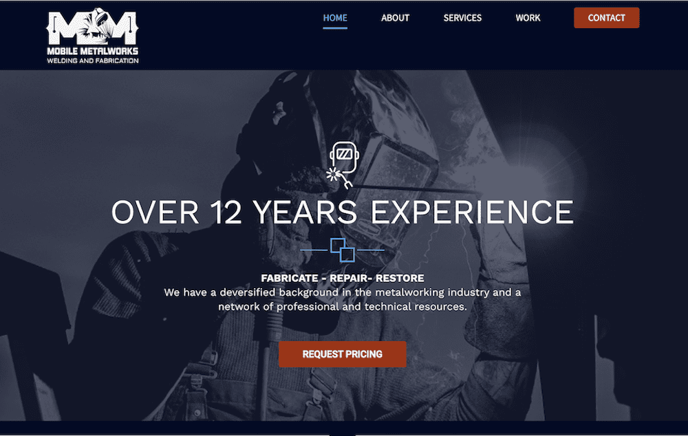 Slider for website- recent project